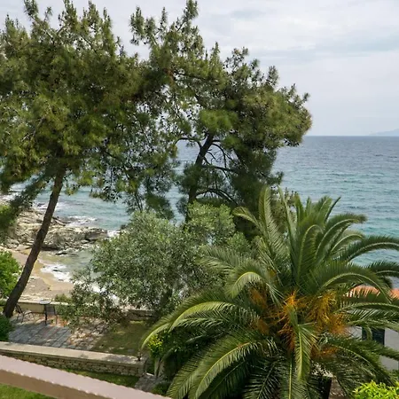 Luxus With Private Beach Villa Palaiontsiflikion